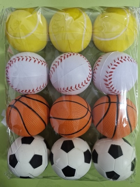 말랑말랑 스폰지 공, 4가지 모양 #3