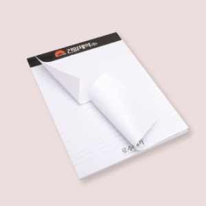 B5 리갈 노트 (상단 절취 / 40매 / 띠지 인쇄)