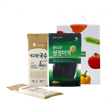 완도산청정미역 곰표국수 3종 #2