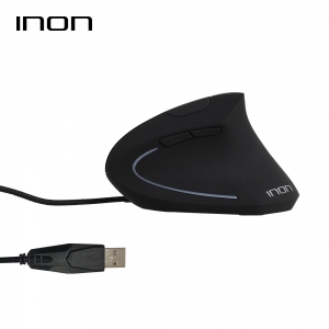 아이논 인체공학 버티컬 유선마우스 IN- MO010