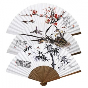 오죽선 매화, 죽난 부채 중형