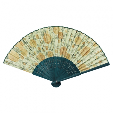 장미 부채 (소) #4