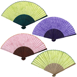 에프로 면 부채 (4가지)