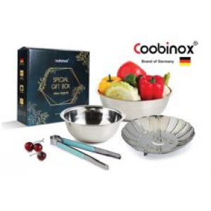 쿠비녹스 믹싱볼 찜판 집게 4종 세트 co-1120