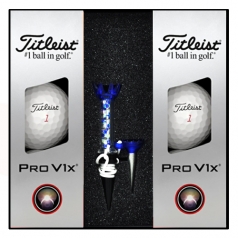 타이틀리스트 PRO V1X 6구 자석티 세트