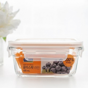 글라스락 뉴라인 480ml 밀폐용기 반찬통