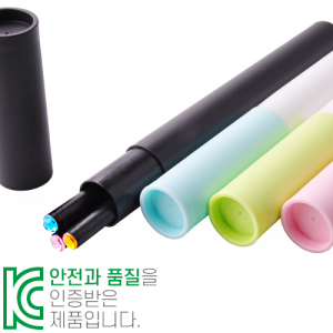 인젝션 보석 연필 3P [원통 세트]