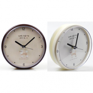 강아지 다용도 흡착 시계