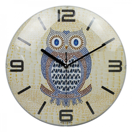 볼록부엉이벽시계 295 #2