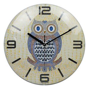 볼록 부엉이 벽시계 295