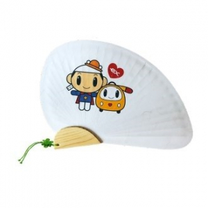 국내 제작 한지 나비부채 (소량 주문 가능)