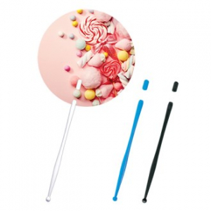 신형 긴자루 (화이트) 부채