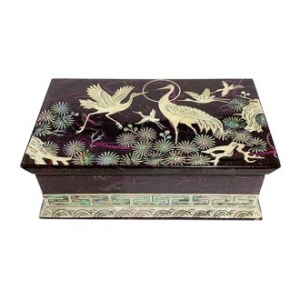 한지 송학 보석함 (자동)