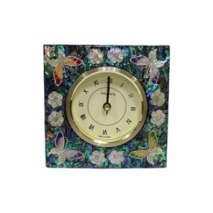 나비 정사각 시계 , 궁중 정사각 시계