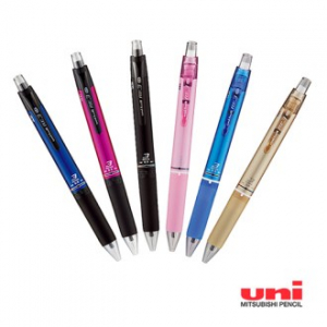 uni 지워지는 유니볼R:E 3색 볼펜 0.5