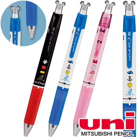 uni 유니볼RE 디즈니 지워지는 3색볼펜 / 겔잉크 볼펜 #2