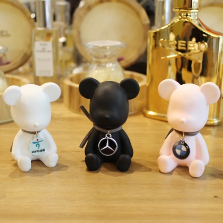 곰돌이 엠블럼 석고 방향제 #4