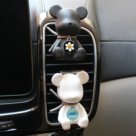 곰돌이 엠블럼 석고 방향제 #2