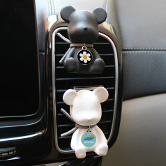 곰돌이 엠블럼 석고 방향제