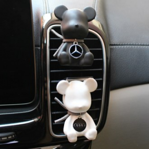 곰돌이 엠블럼 석고 방향제