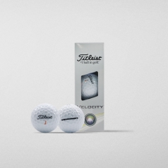 타이틀리스트 벨로시티 3구 (2PC) 골프공