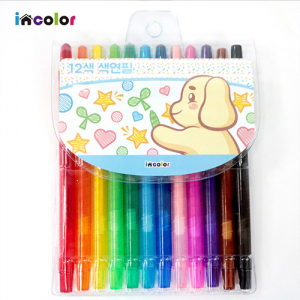 인컬러 잘 그려지는 12색 색연필