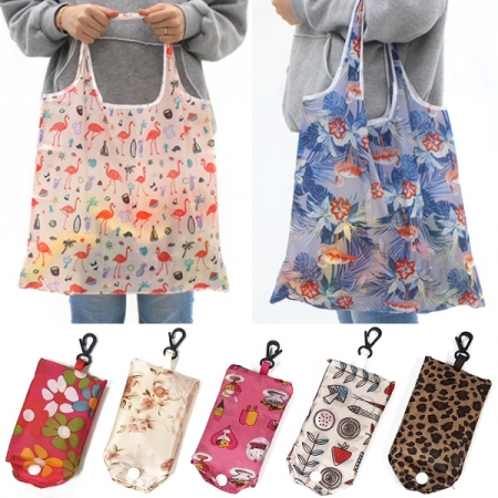 장바구니 시장 가방 / 시장가방- 단추무늬, 고급방수 #2