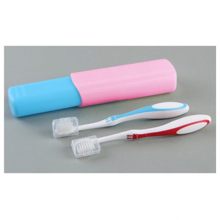 어린이 칫솔 2P +뚜껑 물컵+칼라케이스 세트, 부광, 애경, 여행용, 세닥 // 국산 #2