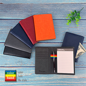 칼라 밴드 수첩 메모패드 (5종)