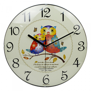 볼록 부엉이 시계 295