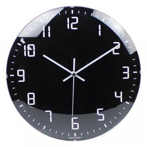 국대 블랙 볼록 벽시계 295