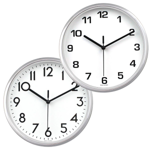 국대크롬 벽시계 220