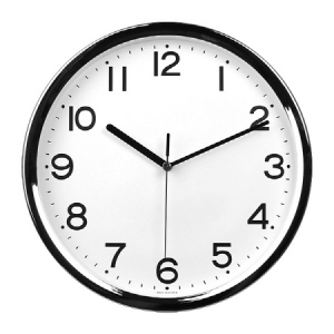 국대 크롬 벽시계 290