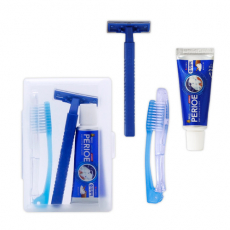 유니콘 여행용세트 4호 (페리오치약,접이식칫솔,면도기)