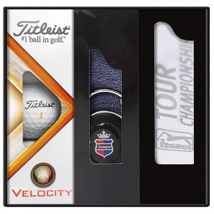 골프공 선물세트 타이틀 벨로시티 3구+쿨토시+릴타올