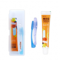 유니콘 여행용세트 1호 (페리오치약,접이식칫솔)