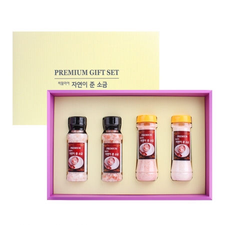 자연이 준 히말라야 크리스탈 핑크 소금 4종