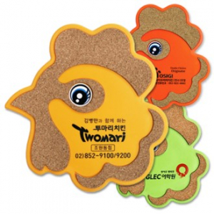 꼬꼬 코르크 냄비받침