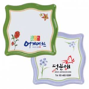 웨이브멜라민 냄비받침