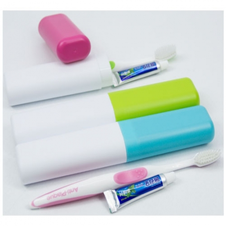 치약 칫솔세트 11호 (페리오 치약 5g+안티프라그 칫솔 1p+상/하 케이스) #2