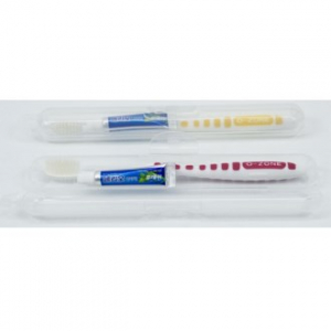 치약 칫솔세트 6호 (2080 치약 4g+오죤 칫솔 1p+슬림 pp케이스)