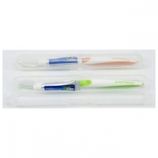 치약 칫솔세트 3호 (2080 치약 4g+안티프라그 칫솔 1p+슬림 pp케이스)