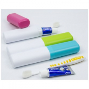 치약 칫솔세트 17호 (페리오 치약 20g+오죤 칫솔 1p+상/하 케이스)