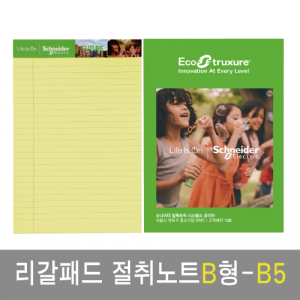 리갈패드 절취 노트 B형- B5 (178*252)