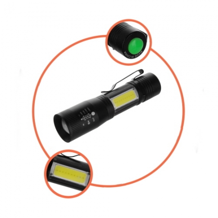 6 IN 1 신퓨전 하이파워 줌랜턴 KJ-XP #2