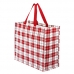 작은이미지: 타포린 가방 체크 무늬 레드 #2