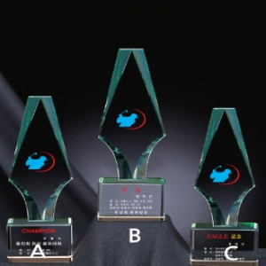 그린 크리스탈 트로피 st 994-10, 11, 12