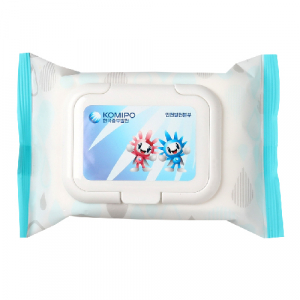 30매 물누리 블루 캡형 물티슈