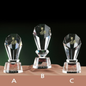 화이트 크리스탈 트로피AB Cst 979-10, 11, 12