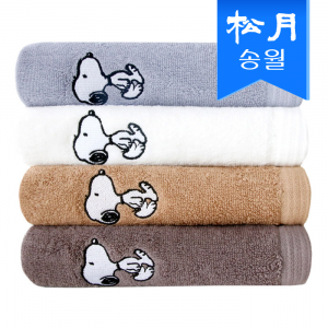[송월타올] 스누피 리버 타올 2ps, 40x80cm
